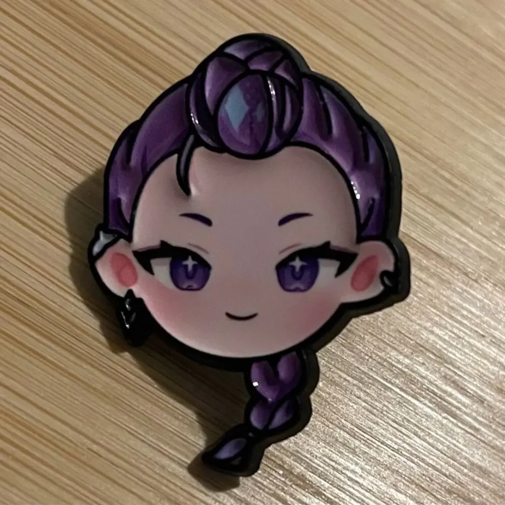KPop Demon Hunters Huntrix Mira, Rumi & Zoey 3 Piece Pin Set